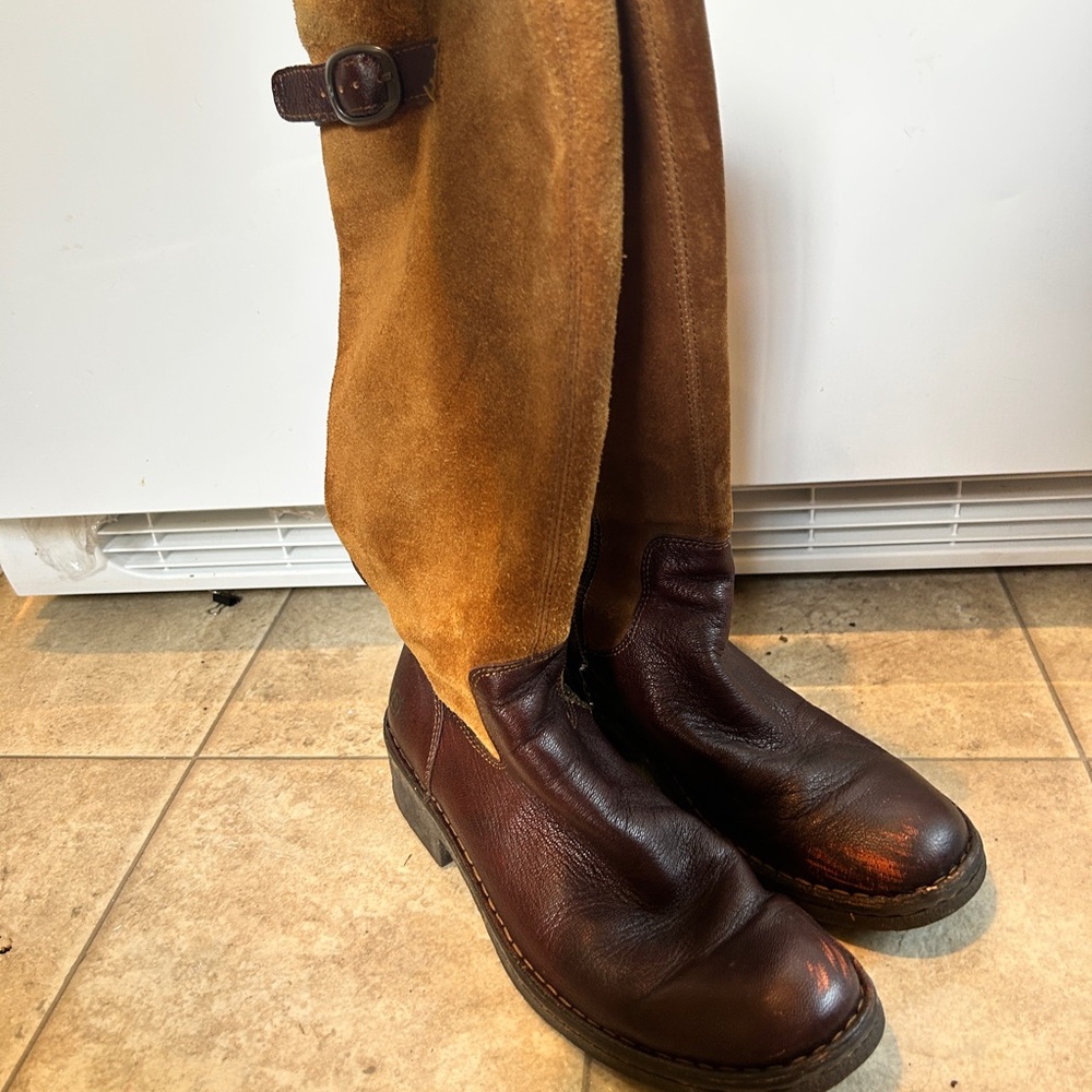 Born Footwear Women's Brown Leather Boots